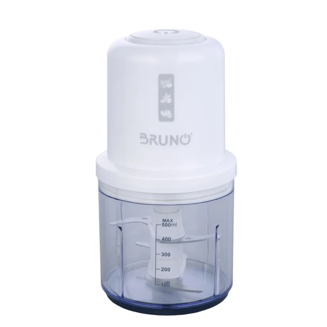 BRUNO πολυκόπτης BRN-0066, 500ml, 400W, 4 λεπίδες, λευκό BRUNO πολυκόπτης BRN-0066, 500ml, 400W, 4 λεπίδες, λευκό