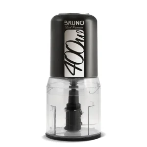 BRUNO πολυκόπτης BRN-0087, 2 ταχύτητες, 400W, 500ml, 4 λεπίδες, μαύρος 1 BRUNO πολυκόπτης BRN-0087, 2 ταχύτητες, 400W, 500ml, 4 λεπίδες, μαύρος