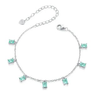 BAMOER βραχιόλι BSB168 με διάφανα κρύσταλλα