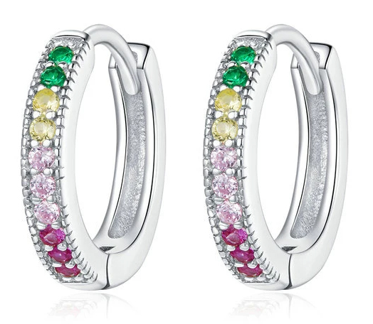 BAMOER σκουλαρίκια κρίκοι BSE459 BAMOER σκουλαρίκια κρίκοι BSE459