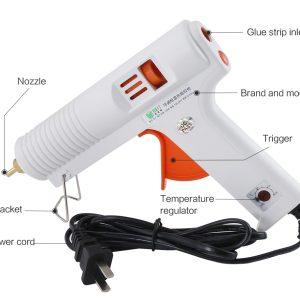 BEST πιστόλι θερμικής σιλικόνης BST-102B, 100W, ρυθμιζόμενη θερμοκρασία 4 BST 102B 2