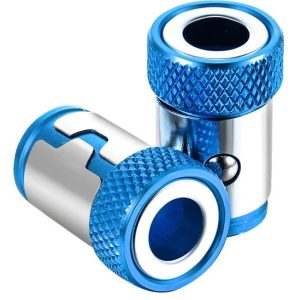 BEST μαγνητικός αντάπτορας BST-1111 για μύτες HEX 1/4", μπλε 1 BEST μαγνητικός αντάπτορας BST-1111 για μύτες HEX 1/4"