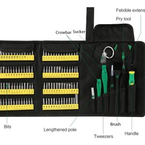 BEST σετ εργαλείων επισκευής κινητών BST-117 σε κασετίνα, 126τμχ 3 BST 117 2