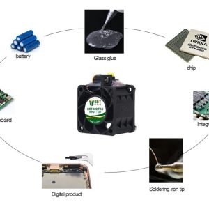 BEST mini fan BST-492, για επισκευή smartphone, 12V, 6000RPM 3 12V