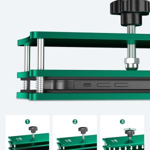 BEST σφιγκτήρας για κόλληση οθόνης BST-P1, έως 8.5", πράσινος 2 έως 8.5"