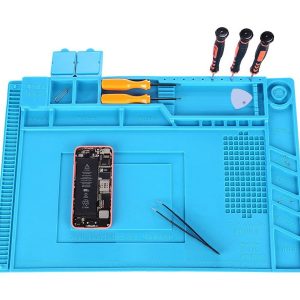 BEST βάση εργασίας S-160, αντιστατική, ελαστική, 30 x 45cm, μπλε 2 BST S 160 1