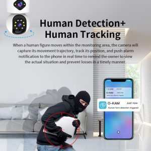 VSTARCAM smart κάμερα C992DR, 3MP, dual lens, Wi-Fi, PTZ, SD 4 Wi-Fi