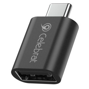 CELEBRAT αντάπτορας USB-C σε USB 3.0 CA-04, 5Gbps, μαύρος 4 CA 04 3