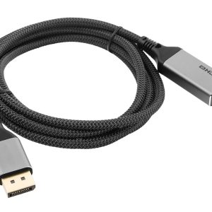 POWERTECH καλώδιο DisplayPort σε HDMI CAB-DP069, 4K/30Hz, 1.5m, μαύρο 2 4K/30Hz