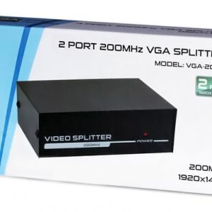 POWERTECH VGA splitter CAB-G031, 2 σε 1, 1920x1440px, μαύρο 3 CAB G031 1