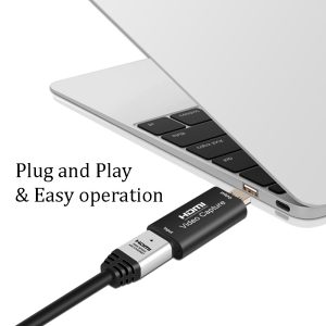 POWERTECH video capture CAB-H147, HDMI/USB σύνδεση, 4K/60Hz, μαύρο 3 4K/60Hz