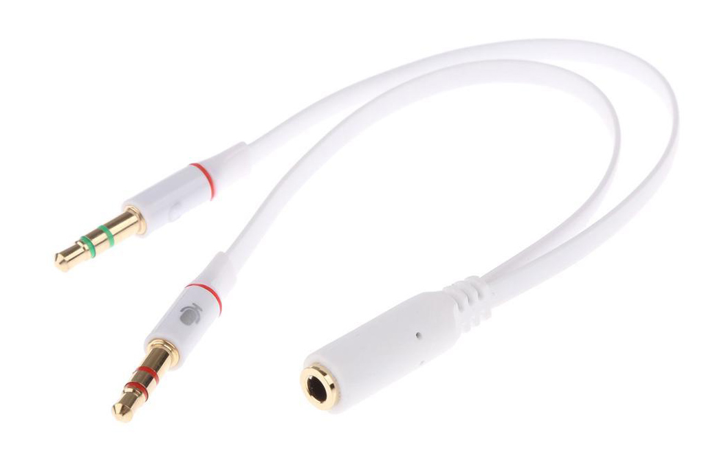 POWERTECH καλώδιο 2x 3.5mm σε 3.5mm θηλυκό CAB-J048 POWERTECH καλώδιο 2x 3.5mm σε 3.5mm θηλυκό CAB-J048