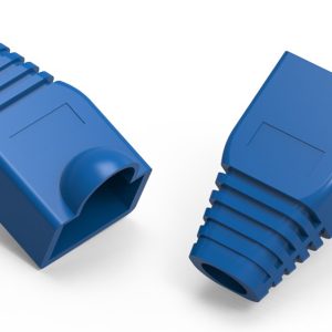 POWERTECH κάλυμμα για βύσμα δικτύου RJ45 CAB-N092, μπλε, 10τμχ