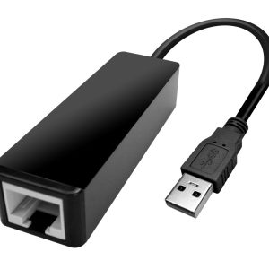 POWERTECH αντάπτορας δικτύου CAB-U035, USB, 1000Mbps Ethernet, μαύρος
