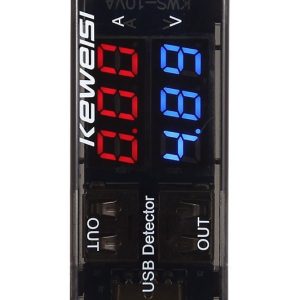 KEWEISI Συσκευή ελέγχου θύρας USB KWS-10VA, 2x USB Output, 3-9V