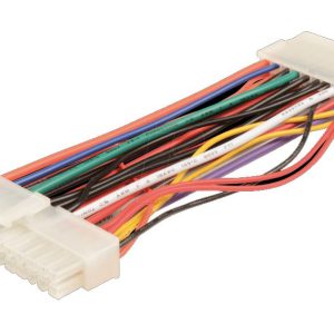 POWERTECH καλώδιο μητρικής 20+4pin male σε 24pin female CAB-W005, 20cm 1 CAB W005