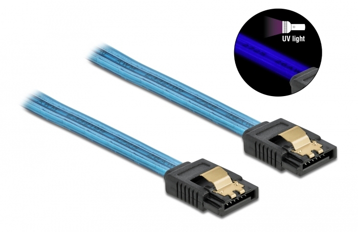 POWERTECH Καλώδιο SATA III 7pin CAB-W037 POWERTECH Καλώδιο SATA III 7pin CAB-W037