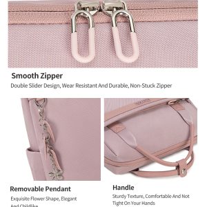 CHANTRIA γυναικεία τσάντα πλάτης CB00639 με θήκη laptop 14", 12.5L, μαύρη 4 CB00639 BK 3