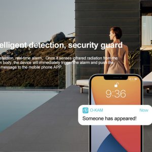 VSTARCAM smart ηλιακή κάμερα CB54-TZ, 2MP, Wi-Fi, μπαταρία 5000mAh, IP66 3 Wi-Fi