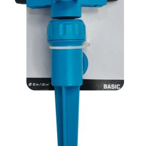 CELLFAST καρφωτό ποτιστικό μπεκ 50-415, περιστρεφόμενο, 100-150m², μπλε 3 100-150m²