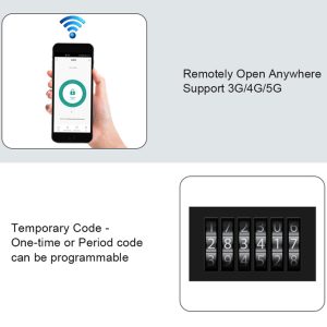 SECUKEY πληκτρολόγιο πρόσβασης CH3-WIFI-EM+MF με κωδικό & κάρτα, Wi-Fi 4 CH3 WIFI EM MF 3
