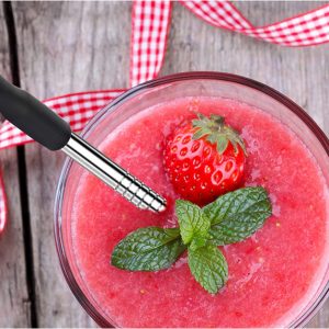 POWERTECH στόμιο σιλικόνης για μεταλλικά καλαμάκια CLN-0046, 20τμχ 2 20τμχ