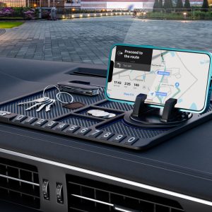 CELEBRAT αντιολισθητική βάση smartphone αυτοκινήτου CP-04 για ταμπλό, μαύρη 3 CP 04 1