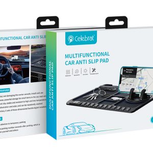 CELEBRAT αντιολισθητική βάση smartphone αυτοκινήτου CP-04 για ταμπλό, μαύρη 4 CP 04 3