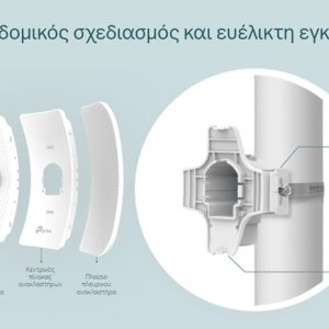 TP-LINK 23dBi outdoor CPE CPE710, AC 867Mbps 5GHz, Ver. 1.0 3 Ver. 1.0