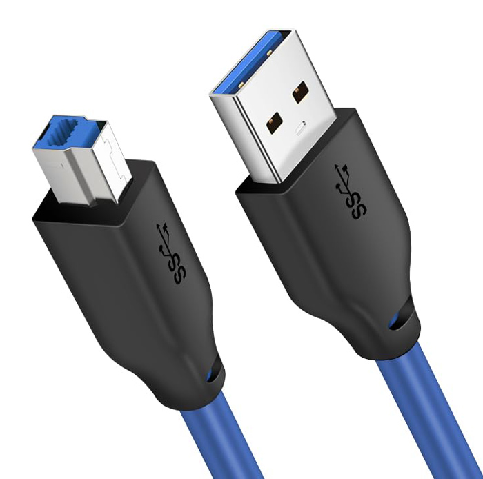 CABLETIME καλώδιο USB σε USB Type B CT-C160-U3-AMBM CABLETIME καλώδιο USB σε USB Type B CT-C160-U3-AMBM