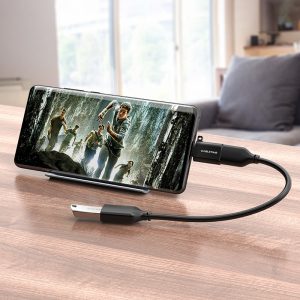 CABLETIME αντάπτορας USB-C σε USB CT-CMAF, 5Gbps, 10.5W, μαύρος 4 μαύρος