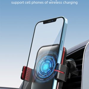 CABLETIME ασύρματος φορτιστής & βάση αυτοκινήτου CT-PH01-PB, 15W, μαύρο 3 μαύρο