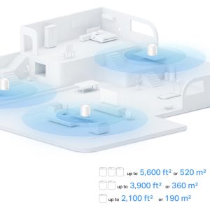 TP-LINK Home Mesh Wi-Fi 6 System Deco X10, 1500Mbps AX1500, Ver. 1.0 4 DECO X10 3