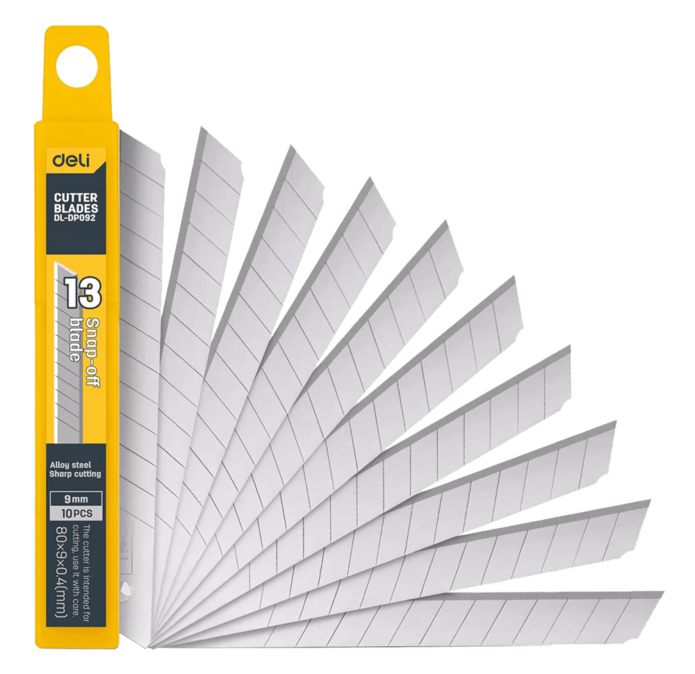 DELI ανταλλακτικές λεπίδες DL-DP092 για κοπίδι DELI ανταλλακτικές λεπίδες DL-DP092 για κοπίδι
