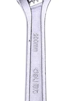 DELI γαλλικό κλειδί DL008A, 8"/200mm, 0-28mm, νίκελ 1 DELI γαλλικό κλειδί DL008A