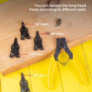 DELI ασφαλειοτσίμπιδο DL104506 με 4 κεφαλές, 150mm 3 DL104506 2