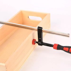 DELI σφιγκτήρας τύπου F DL110830Z με μέγιστο άνοιγμα 300mm, heavy duty, μαύρος 2 heavy duty