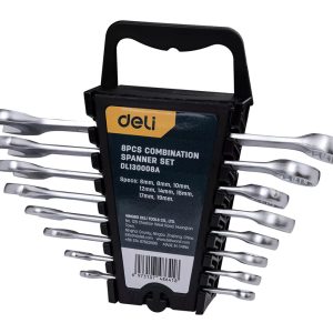 DELI σετ γερμανοπολύγωνα κλειδιά DL130008A, 6-19mm, 8τμχ 1 DELI σετ γερμανοπολύγωνα κλειδιά DL130008A