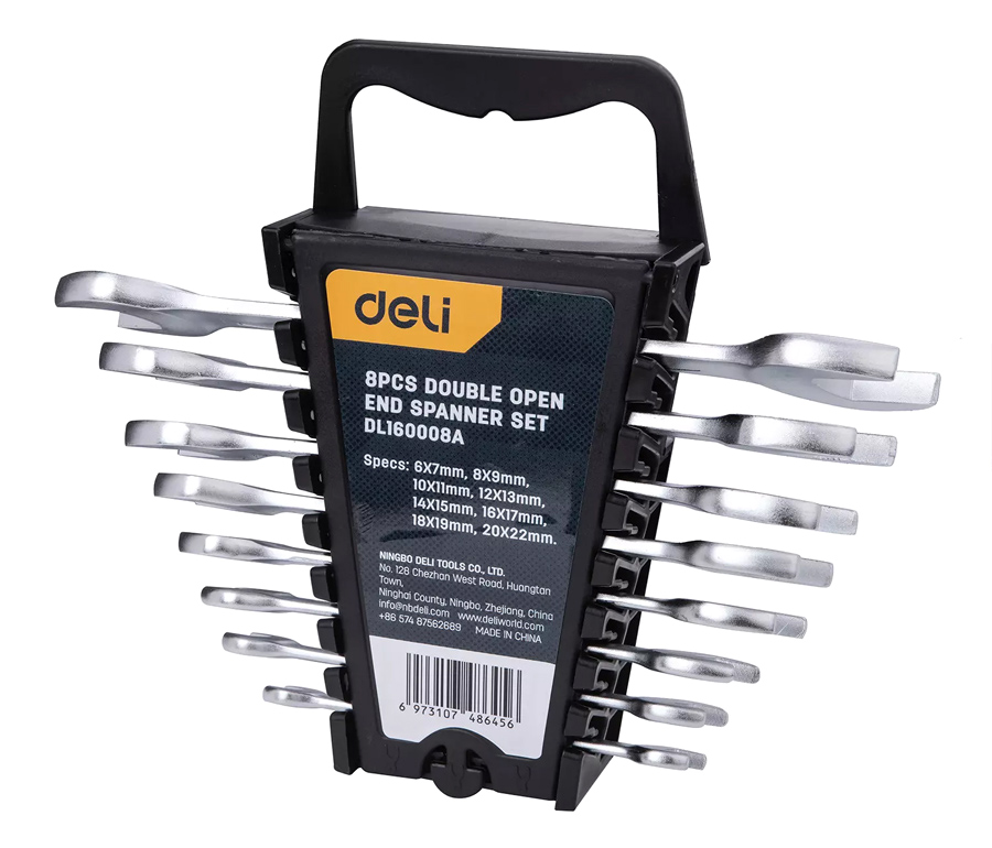 DELI σετ γερμανικά κλειδιά DL160008A DELI σετ γερμανικά κλειδιά DL160008A