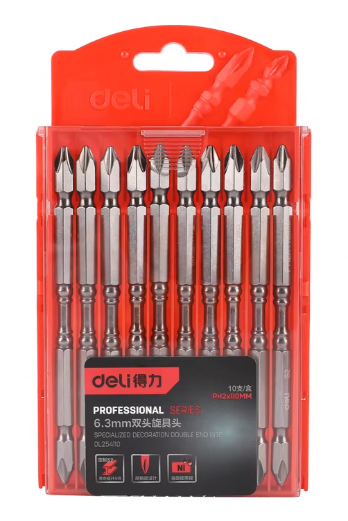 DELI μύτες κατσαβιδιού DL254110 για δράπανο DELI μύτες κατσαβιδιού DL254110 για δράπανο