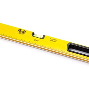 DELI αλφάδι DL290800 με 3 μάτια & χάρακα, μαγνητικό, 80cm 3 80cm