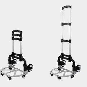 DELI καρότσι μεταφοράς φορτίων DL431071, πτυσσόμενο, έως 70kg, μαύρο 3 έως 70kg