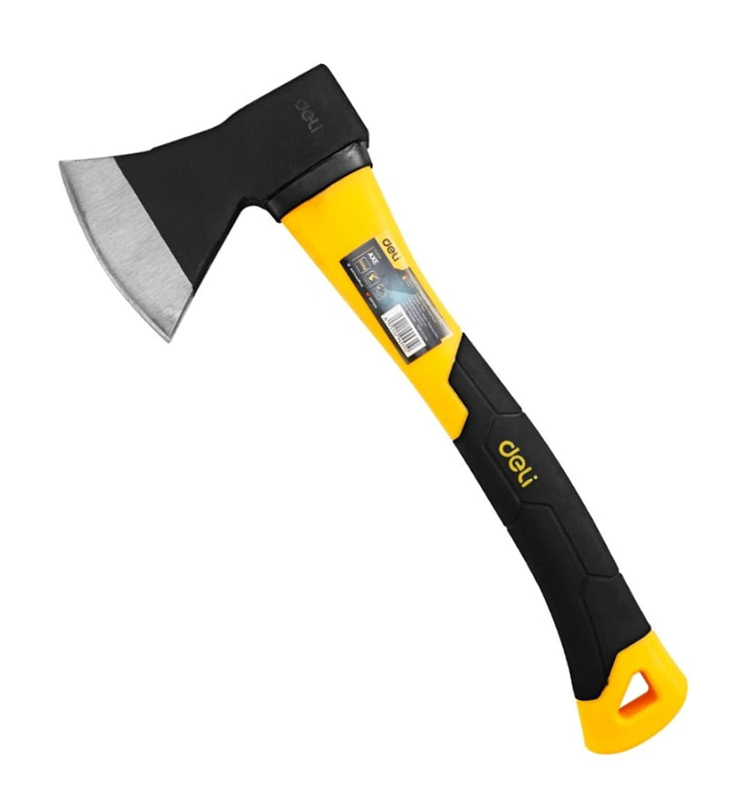 DELI τσεκούρι DL5709 με αντιολισθητική λαβή Fiberglass DELI τσεκούρι DL5709 με αντιολισθητική λαβή Fiberglass