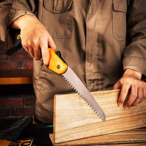 DELI πριόνι ξύλου DL580618 με εργονομική λαβή, αναδιπλούμενο, 180mm 2 αναδιπλούμενο