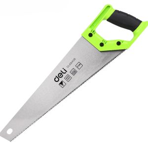 DELI πριόνι ξύλου DL6840B με εργονομική λαβή, 400mm, πράσινο 1 DELI πριόνι ξύλου DL6840B με εργονομική λαβή