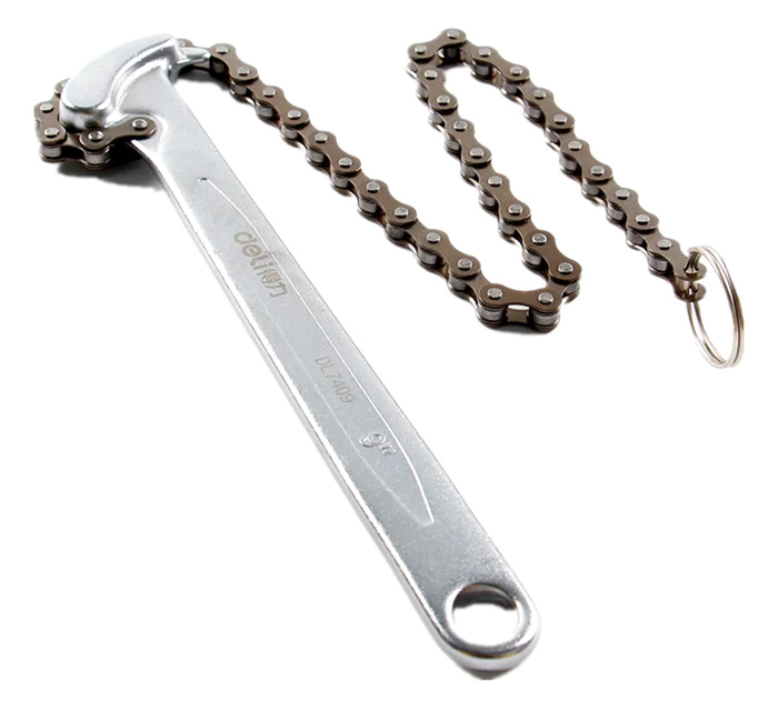 DELI φιλτρόκλειδο DL7409 με αλυσίδα DELI φιλτρόκλειδο DL7409 με αλυσίδα