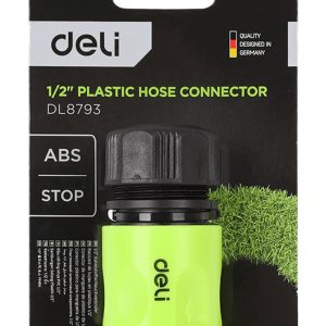 DELI ταχυσύνδεσμος για λάστιχο DL8793 με water stop, 1/2", πράσινος 3 πράσινος