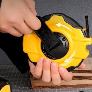 DELI μέτρο DL9920 με μηχανισμό αναδίπλωσης, fibreglass ταινία, 14.5mm x 20m 2 fibreglass ταινία