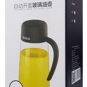 ECOCO γυάλινο δοχείο λαδιού-ξιδιού E1810, 1000ml, γκρι 4 E1810 3