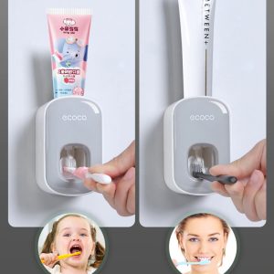 ECOCO διανεμητής οδοντόκρεμας E1922, λευκό-γκρι 2 λευκό-γκρι